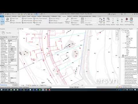 Hệ tọa độ trong Revit | Bài 14: Xử lý tọa độ từ file Autocad