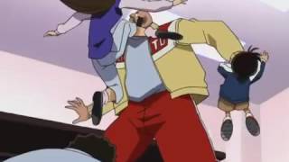 Ran kicks a pro wrestler.