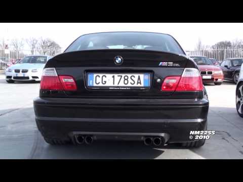 Black Bmw M3 E46 CSL