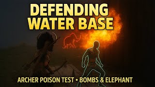 Water Base Defense Archer Poison Test Vs Bomb Spam Soulmask Pvp