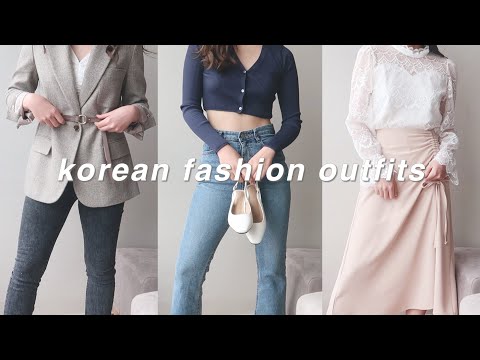 [íê¸/ENG] korean fashion outfits ð¸ | style lookbook 2021 - YouTube