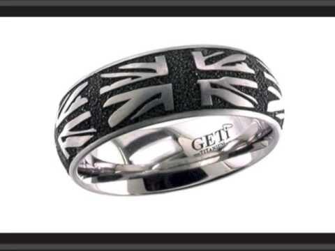 Laser Engraved Wedding Rings by Geti
