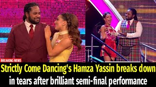 Strictly Come Dancings Hamza Yin Breaks Down In Tears After Brilliant Semi-Final Performance