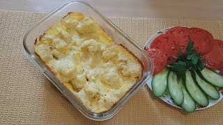 Цветная капуста с яйцом и сыром в духовке Цветная капуста с яйцом и сыром в духовке