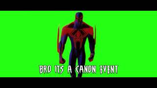 Green Screen Miguel Ohara Coming Out Of Portal Canon Event