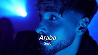 Sefo - ARABA (Sözleri/Lyrics)