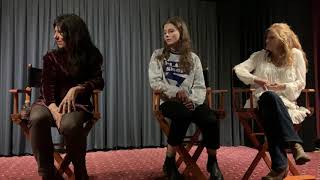 荒野之心 Leave No Trace conversation with Debra Granik, Thomasin Harcourt McKenzie and Dale Dickey.