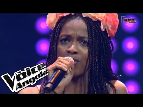 Nayela Simões interpreta “Down on my Knees” / The Voice Angola 2015/ Show ao Vivo 2