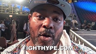 CRAWFORD TRAINER BOMAC PREDICTS KEITH THURMAN WILL "BEAT THE SH*T OUT OF" PACQUIAO; EXPLAINS WHY