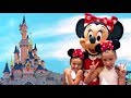 Las Ratitas con las princesas y mickey en DisneylandParis