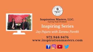 Jay Pujara with Zarana Parekh dietitian, and founder CEO of NutriliciousbyZ.