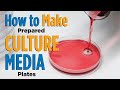 How to Prepare a batch of Petri Plates from Dehydrated Culture Media