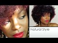 Big Red Afro: Natural Hair (Fake Blowout)