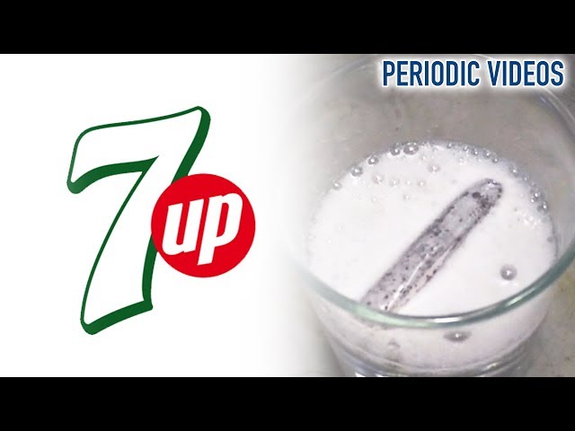 Dropping Lithium Into 7 Up - Video