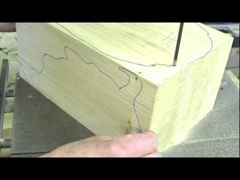 Woodcarving Lessons with Ian Norbury. 01 - Preparation and Bandsawing...