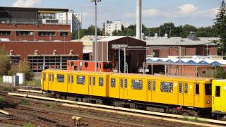 U-Bahn Berlin Bahnhof Olympiastadion U2 HD