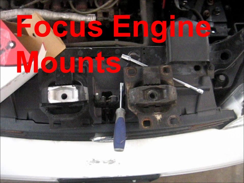 How to Replace Ford Focus Motor Mounts  YouTube