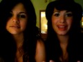 demi lovato and selena gomez with SPECIAL GUEST!!!