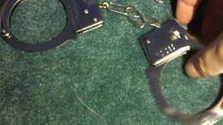 Metal Handcuffs With Keys. Party Favors For Police Swat Play - Set Of Twooffered By Gingerscoolstuff