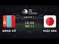 Trực tiếp | Mông Cổ - Nhật Bản | Bảng J vòng loại giải U19 châu Á 2020 | VFF Channel