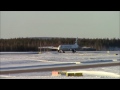 Finnair Airbus A321-200 Landing at Rovaniemi Airport - EFRO