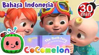 Lagu Gigi Tanggal | CoComelon Indonesia | Lagu Anak | Nursery Rhymes indonesia