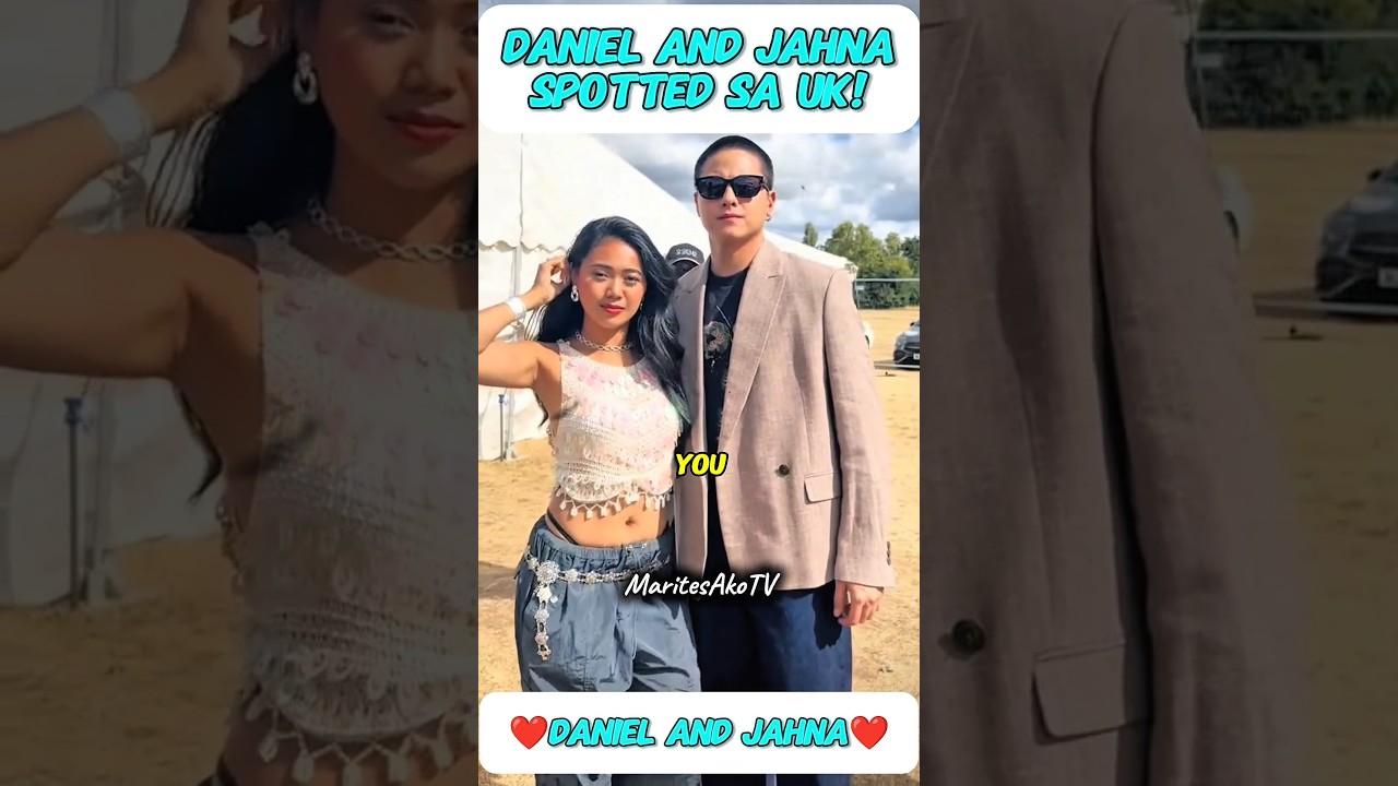 OMG! Daniel Padilla and Jahna Lucero spotted in the UK! OMG! Daniel Padilla and Jahna Lucero spotted in the UK!