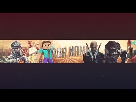 Как сделать обложку для ютуба с играми