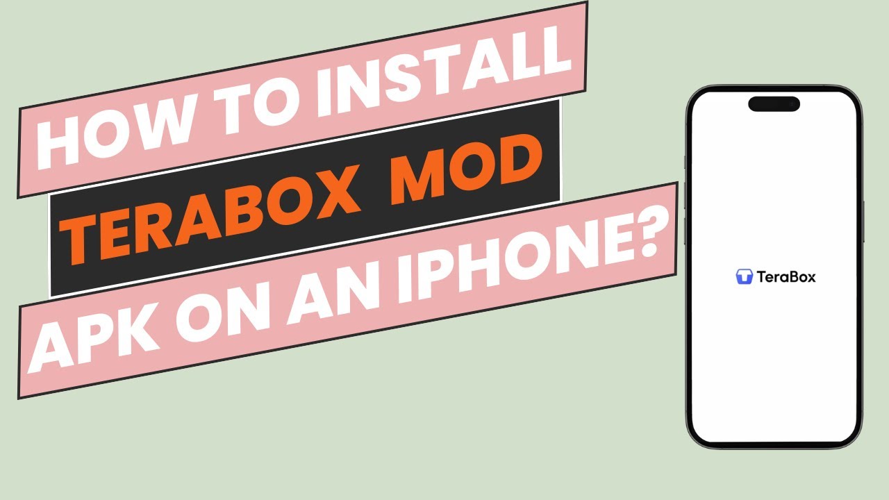 How to install Terabox mod apk on an iPhone? How to install Terabox mod apk on an iPhone?