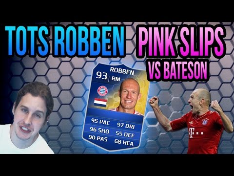 TOTS ROBBEN PINK SLIPS VS BATESON! FIFA 14 ULTIMATE TEAM TOTS ROBBEN PINK SLIPS VS BATESON! FIFA 14 ULTIMATE TEAM klip izle