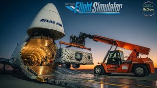 The Monster Of The Skies Flying Atlas Airs 747 From Chicago To Dover