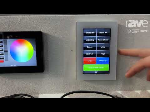 ISE 2022: Pharos Architectural Controls Revises TPS Touch Screen Interface for Lighting Control