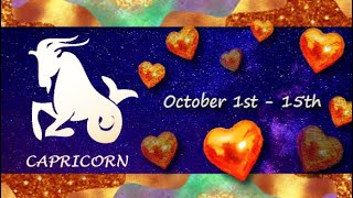 Capricorn October 1St - 15Th Taking You For Granted, Feeling Insecure & Fearful, Missing You