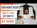 Train your whole body 🏋🏼 The advantages of having a SMITH at home 💪