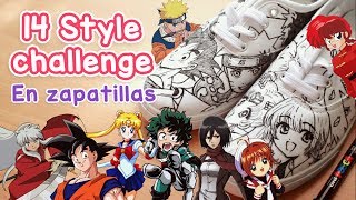 14 Style Challenge (en zapatillas) 🔥 | Y con estilo manga! D: