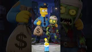 The Simpson Family Team Catches A Thief Zombie