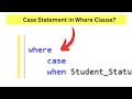 #SQL Using a Case Statement in Where Clause. #datascience #sql #programming