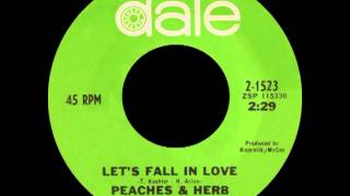 Watch Peaches  Herb Lets Fall In Love video