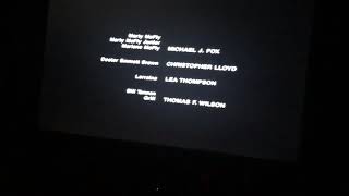 Back To The Future Part 2 End Credits