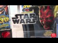 Star Wars Vintage Series & Clone Wars Hasbro Toys NYCC 2011 Display