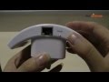 Portable 2.4GHz 802.11b/g/n 300Mbps Wireless Wi-Fi Router-DX