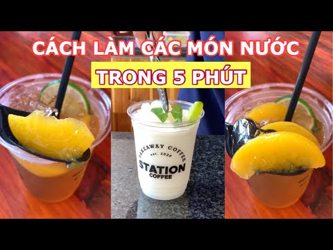 TỔNG HỢP TIKTOK Các món nước mùa hè làm nhanh gọn lẹ trong 5 phút