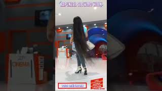 Real Rapunzel Model Time Slowmo Walk