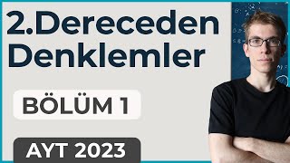 2.Dereceden Denklemler -1 | Tanımlar