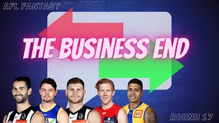 AFL Fantasy Round 18 Trade Talk Business End Of The Season! + What To Do With Lachie Whitfield?