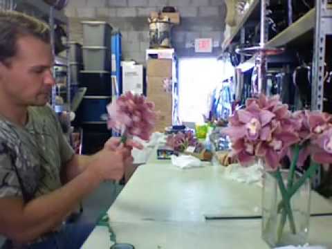 My orchid arrangement Wedding Party Bouquets Wedding Party Bouquets