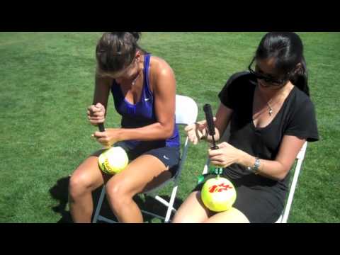 Wilson テニス- Wilson 全米オープン テニス Ball Challenge w／ Julia Goerges