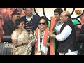 Eminent personalities Joins BJP in the presence of Shri Rajnath Singh.