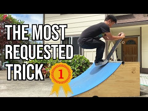 THE MOST REQUESTED TRICK - SHRIMP BLUNT TO FAKIE
