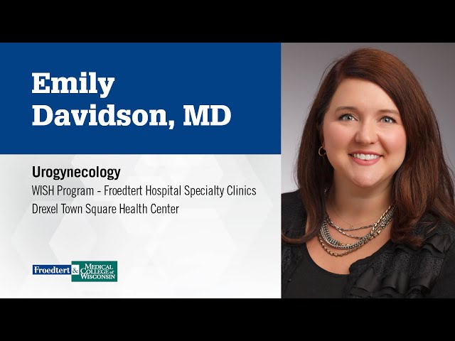 Watch Emily Davidson, obstetrician/gynecologist on YouTube.